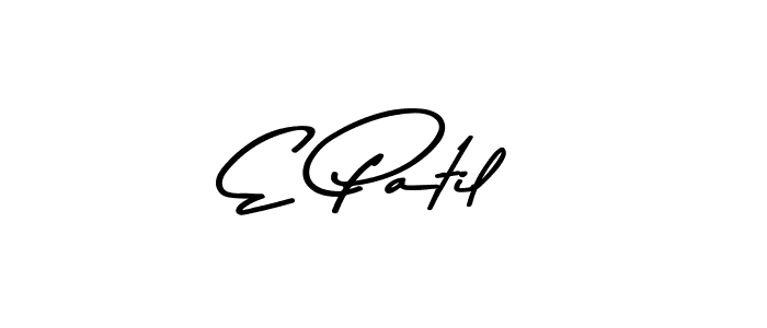 Also You can easily find your signature by using the search form. We will create E Patil name handwritten signature images for you free of cost using Asem Kandis PERSONAL USE sign style. E Patil signature style 9 images and pictures png