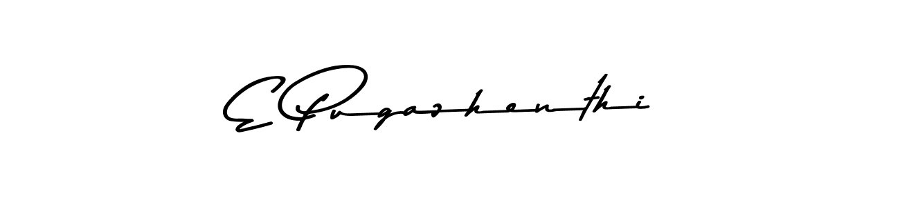 if you are searching for the best signature style for your name E Pugazhenthi. so please give up your signature search. here we have designed multiple signature styles  using Asem Kandis PERSONAL USE. E Pugazhenthi signature style 9 images and pictures png