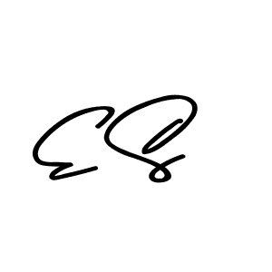 How to make E S signature? Asem Kandis PERSONAL USE is a professional autograph style. Create handwritten signature for E S name. E S signature style 9 images and pictures png