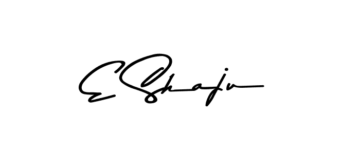 You can use this online signature creator to create a handwritten signature for the name E Shaju. This is the best online autograph maker. E Shaju signature style 9 images and pictures png