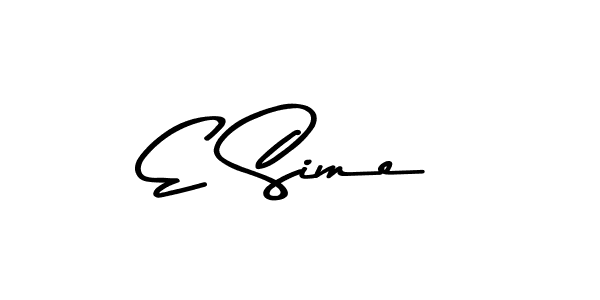 if you are searching for the best signature style for your name E Sime. so please give up your signature search. here we have designed multiple signature styles  using Asem Kandis PERSONAL USE. E Sime signature style 9 images and pictures png