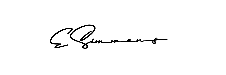 This is the best signature style for the E Simmons name. Also you like these signature font (Asem Kandis PERSONAL USE). Mix name signature. E Simmons signature style 9 images and pictures png