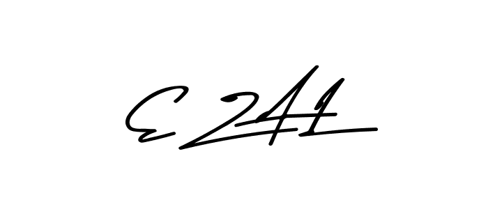 Make a beautiful signature design for name E Z A L. Use this online signature maker to create a handwritten signature for free. E Z A L signature style 9 images and pictures png
