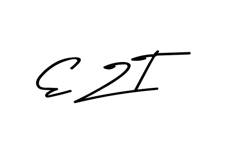 Also we have E Z T name is the best signature style. Create professional handwritten signature collection using Asem Kandis PERSONAL USE autograph style. E Z T signature style 9 images and pictures png