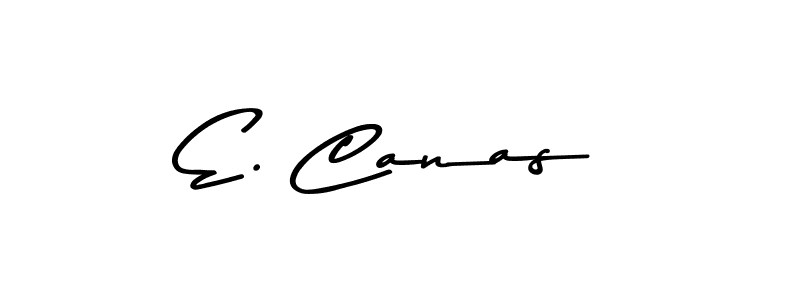 Use a signature maker to create a handwritten signature online. With this signature software, you can design (Asem Kandis PERSONAL USE) your own signature for name E. Canas. E. Canas signature style 9 images and pictures png