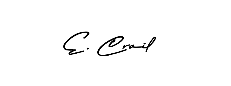 Here are the top 10 professional signature styles for the name E. Crail. These are the best autograph styles you can use for your name. E. Crail signature style 9 images and pictures png