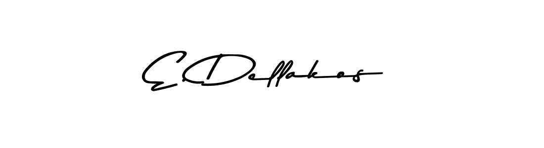 The best way (Asem Kandis PERSONAL USE) to make a short signature is to pick only two or three words in your name. The name E. Dellakos include a total of six letters. For converting this name. E. Dellakos signature style 9 images and pictures png