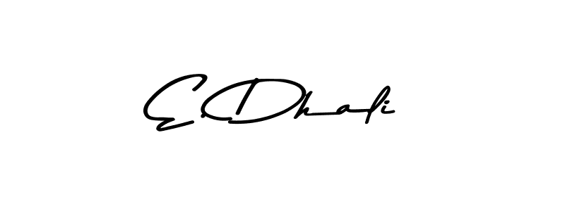 Similarly Asem Kandis PERSONAL USE is the best handwritten signature design. Signature creator online .You can use it as an online autograph creator for name E. Dhali. E. Dhali signature style 9 images and pictures png