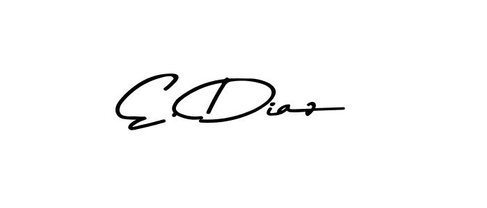 Asem Kandis PERSONAL USE is a professional signature style that is perfect for those who want to add a touch of class to their signature. It is also a great choice for those who want to make their signature more unique. Get E. Diaz name to fancy signature for free. E. Diaz signature style 9 images and pictures png