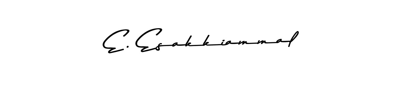 E. Esakkiammal stylish signature style. Best Handwritten Sign (Asem Kandis PERSONAL USE) for my name. Handwritten Signature Collection Ideas for my name E. Esakkiammal. E. Esakkiammal signature style 9 images and pictures png