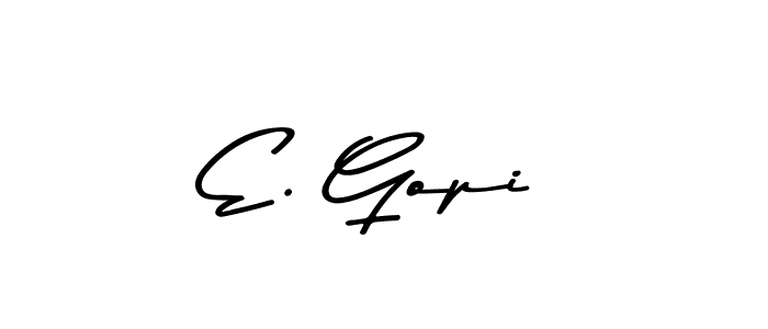 It looks lik you need a new signature style for name E. Gopi. Design unique handwritten (Asem Kandis PERSONAL USE) signature with our free signature maker in just a few clicks. E. Gopi signature style 9 images and pictures png
