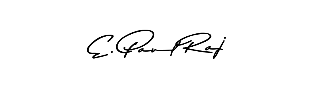 The best way (Asem Kandis PERSONAL USE) to make a short signature is to pick only two or three words in your name. The name E. Paul Raj include a total of six letters. For converting this name. E. Paul Raj signature style 9 images and pictures png