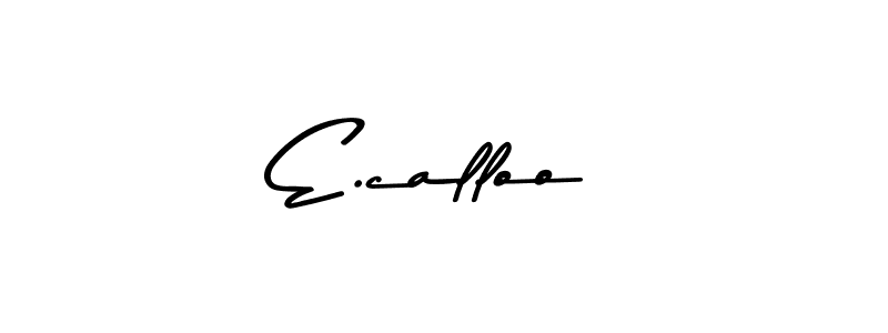 Similarly Asem Kandis PERSONAL USE is the best handwritten signature design. Signature creator online .You can use it as an online autograph creator for name E.calloo. E.calloo signature style 9 images and pictures png