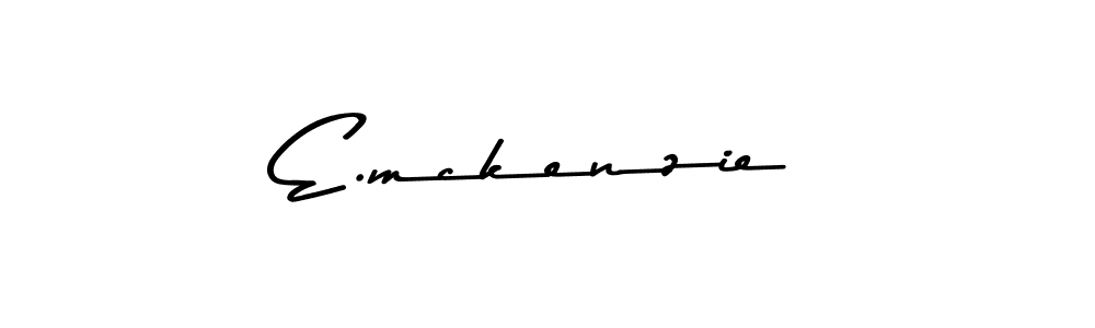 Also we have E.mckenzie name is the best signature style. Create professional handwritten signature collection using Asem Kandis PERSONAL USE autograph style. E.mckenzie signature style 9 images and pictures png