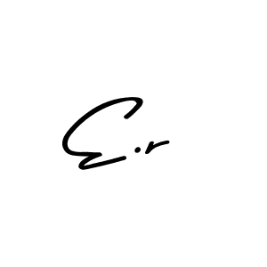 Make a beautiful signature design for name E.r. Use this online signature maker to create a handwritten signature for free. E.r signature style 9 images and pictures png