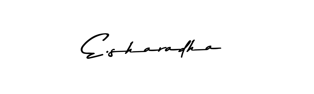 You should practise on your own different ways (Asem Kandis PERSONAL USE) to write your name (E.sharadha) in signature. don't let someone else do it for you. E.sharadha signature style 9 images and pictures png