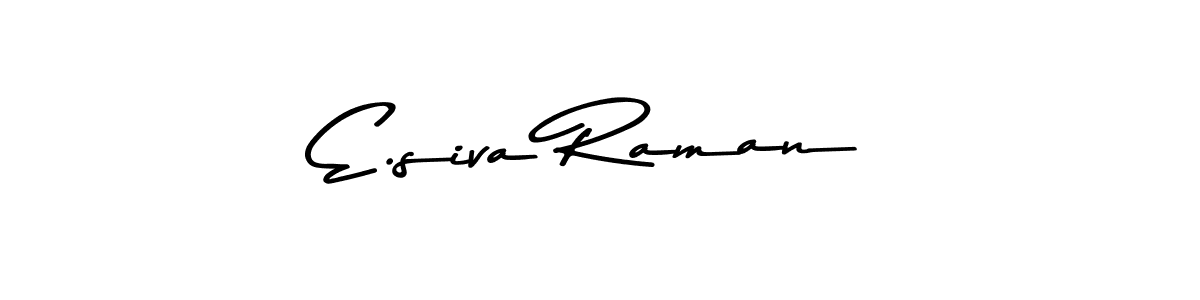 It looks lik you need a new signature style for name E.siva Raman. Design unique handwritten (Asem Kandis PERSONAL USE) signature with our free signature maker in just a few clicks. E.siva Raman signature style 9 images and pictures png