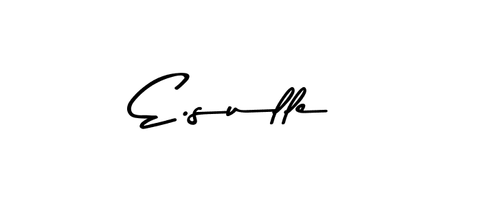 Use a signature maker to create a handwritten signature online. With this signature software, you can design (Asem Kandis PERSONAL USE) your own signature for name E.sulle. E.sulle signature style 9 images and pictures png