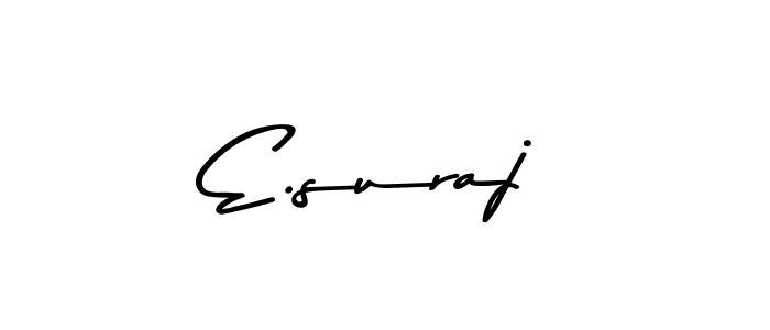 if you are searching for the best signature style for your name E.suraj. so please give up your signature search. here we have designed multiple signature styles  using Asem Kandis PERSONAL USE. E.suraj signature style 9 images and pictures png