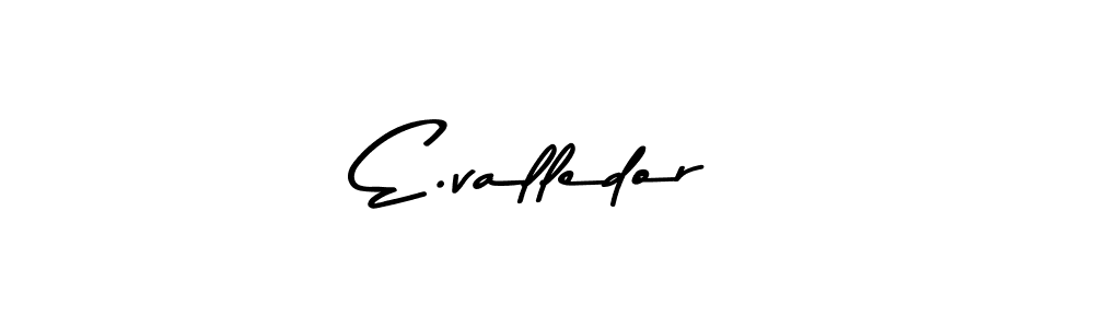 Make a beautiful signature design for name E.valledor. Use this online signature maker to create a handwritten signature for free. E.valledor signature style 9 images and pictures png