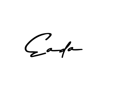 This is the best signature style for the Eada name. Also you like these signature font (Asem Kandis PERSONAL USE). Mix name signature. Eada signature style 9 images and pictures png