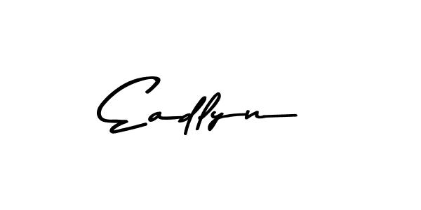 How to make Eadlyn name signature. Use Asem Kandis PERSONAL USE style for creating short signs online. This is the latest handwritten sign. Eadlyn signature style 9 images and pictures png