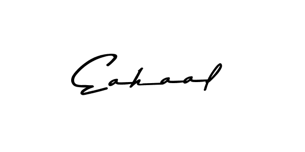 Design your own signature with our free online signature maker. With this signature software, you can create a handwritten (Asem Kandis PERSONAL USE) signature for name Eahaal. Eahaal signature style 9 images and pictures png