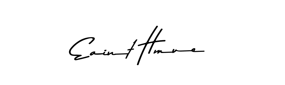 How to make Eaint Hmue name signature. Use Asem Kandis PERSONAL USE style for creating short signs online. This is the latest handwritten sign. Eaint Hmue signature style 9 images and pictures png