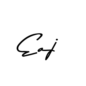 This is the best signature style for the Eaj name. Also you like these signature font (Asem Kandis PERSONAL USE). Mix name signature. Eaj signature style 9 images and pictures png