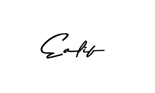 Also You can easily find your signature by using the search form. We will create Ealif name handwritten signature images for you free of cost using Asem Kandis PERSONAL USE sign style. Ealif signature style 9 images and pictures png
