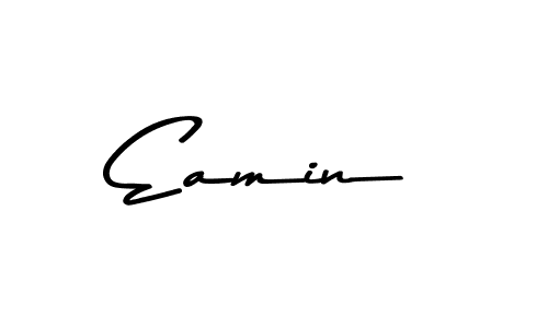 You can use this online signature creator to create a handwritten signature for the name Eamin. This is the best online autograph maker. Eamin signature style 9 images and pictures png