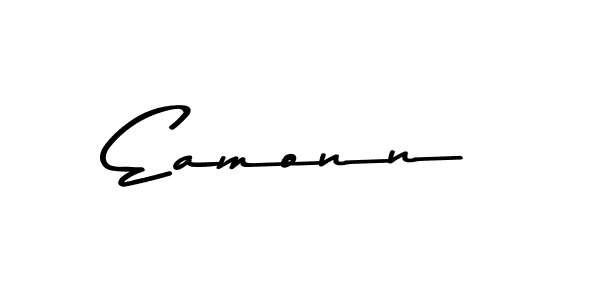 How to make Eamonn name signature. Use Asem Kandis PERSONAL USE style for creating short signs online. This is the latest handwritten sign. Eamonn signature style 9 images and pictures png