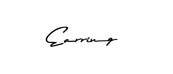 This is the best signature style for the Earring name. Also you like these signature font (Asem Kandis PERSONAL USE). Mix name signature. Earring signature style 9 images and pictures png