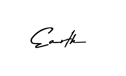 Design your own signature with our free online signature maker. With this signature software, you can create a handwritten (Asem Kandis PERSONAL USE) signature for name Earth. Earth signature style 9 images and pictures png