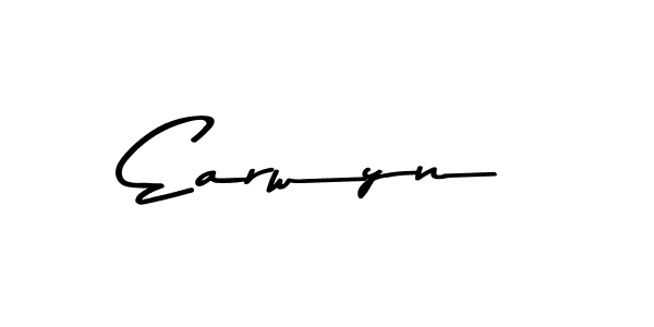 Once you've used our free online signature maker to create your best signature Asem Kandis PERSONAL USE style, it's time to enjoy all of the benefits that Earwyn name signing documents. Earwyn signature style 9 images and pictures png