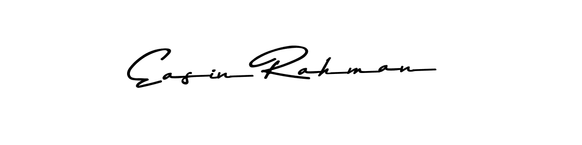 Also we have Easin Rahman name is the best signature style. Create professional handwritten signature collection using Asem Kandis PERSONAL USE autograph style. Easin Rahman signature style 9 images and pictures png