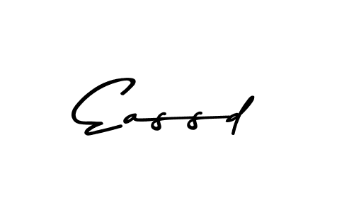 if you are searching for the best signature style for your name Eassd. so please give up your signature search. here we have designed multiple signature styles  using Asem Kandis PERSONAL USE. Eassd signature style 9 images and pictures png