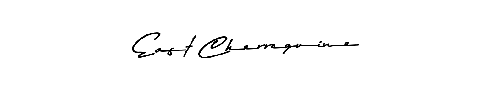 East Cherreguine stylish signature style. Best Handwritten Sign (Asem Kandis PERSONAL USE) for my name. Handwritten Signature Collection Ideas for my name East Cherreguine. East Cherreguine signature style 9 images and pictures png