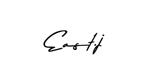 Also You can easily find your signature by using the search form. We will create East.j name handwritten signature images for you free of cost using Asem Kandis PERSONAL USE sign style. East.j signature style 9 images and pictures png