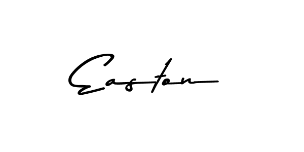 How to make Easton name signature. Use Asem Kandis PERSONAL USE style for creating short signs online. This is the latest handwritten sign. Easton signature style 9 images and pictures png