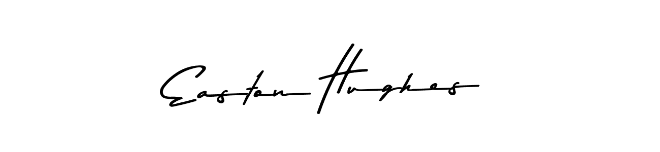 Create a beautiful signature design for name Easton Hughes. With this signature (Asem Kandis PERSONAL USE) fonts, you can make a handwritten signature for free. Easton Hughes signature style 9 images and pictures png