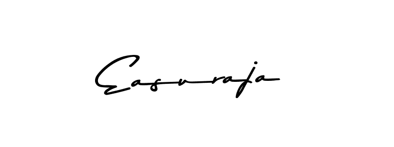 The best way (Asem Kandis PERSONAL USE) to make a short signature is to pick only two or three words in your name. The name Easuraja include a total of six letters. For converting this name. Easuraja signature style 9 images and pictures png