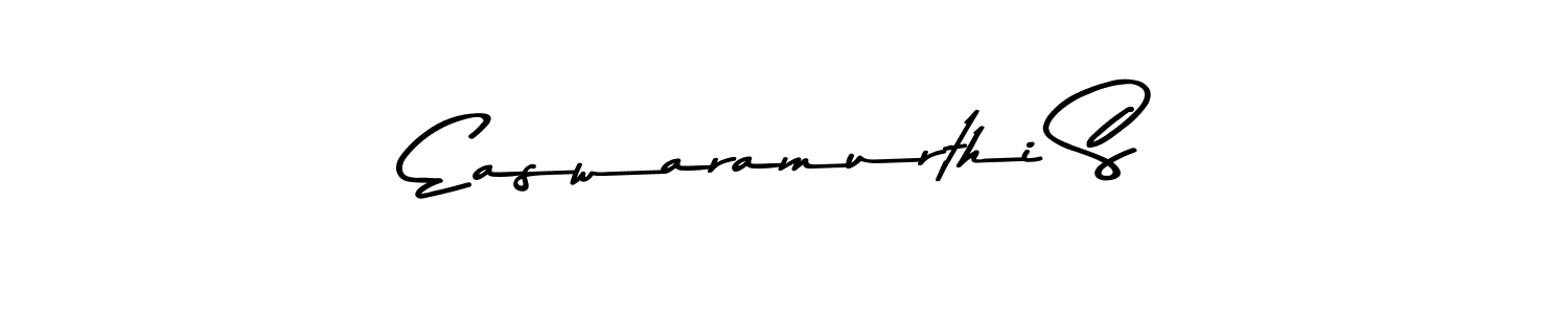 Use a signature maker to create a handwritten signature online. With this signature software, you can design (Asem Kandis PERSONAL USE) your own signature for name Easwaramurthi S. Easwaramurthi S signature style 9 images and pictures png
