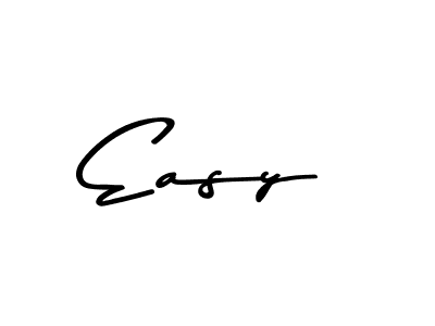 if you are searching for the best signature style for your name Easy. so please give up your signature search. here we have designed multiple signature styles  using Asem Kandis PERSONAL USE. Easy signature style 9 images and pictures png