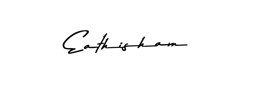 Create a beautiful signature design for name Eathisham. With this signature (Asem Kandis PERSONAL USE) fonts, you can make a handwritten signature for free. Eathisham signature style 9 images and pictures png