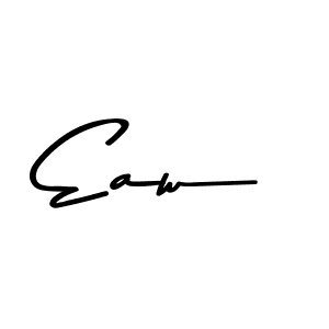 Also we have Eaw name is the best signature style. Create professional handwritten signature collection using Asem Kandis PERSONAL USE autograph style. Eaw signature style 9 images and pictures png