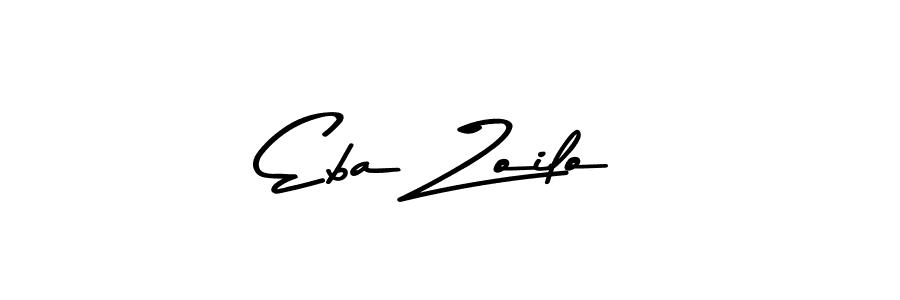 Create a beautiful signature design for name Eba Zoilo. With this signature (Asem Kandis PERSONAL USE) fonts, you can make a handwritten signature for free. Eba Zoilo signature style 9 images and pictures png