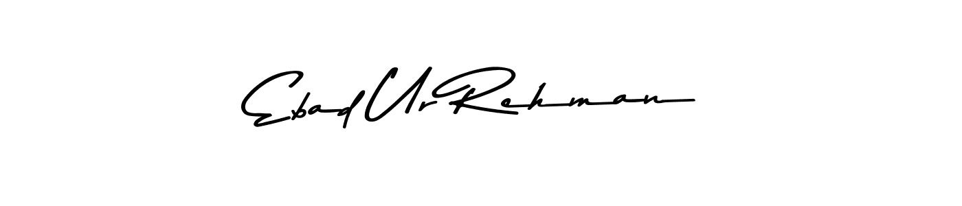 How to make Ebad Ur Rehman signature? Asem Kandis PERSONAL USE is a professional autograph style. Create handwritten signature for Ebad Ur Rehman name. Ebad Ur Rehman signature style 9 images and pictures png