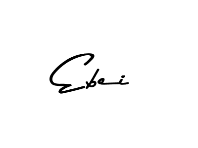 Ebei stylish signature style. Best Handwritten Sign (Asem Kandis PERSONAL USE) for my name. Handwritten Signature Collection Ideas for my name Ebei. Ebei signature style 9 images and pictures png