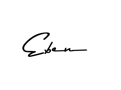 Design your own signature with our free online signature maker. With this signature software, you can create a handwritten (Asem Kandis PERSONAL USE) signature for name Eben. Eben signature style 9 images and pictures png